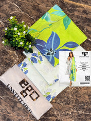 Unstitched Printed Lawn 3 Piece DEW