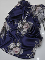 Silk Unstiched Co-Ords Set Tye & Dye Silk