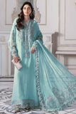 Maria B Off White Embroidered Bamber Chiffon 3 Piece Suit
