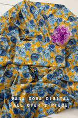 Unstitched Casual Wear All Over 2 Piece Collection