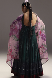 Zara Shahjahan Anarkali Nayab 3 Piece Suit
