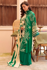 Unstitched Three Piece Printed Lawn GP-01