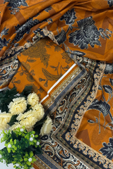 Unstitched Cambric Three Piece For All Season