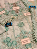 Maria B. Chiffon Embroidered 3 Piece Suit
