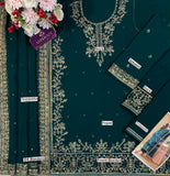 Asim Jofa Luxury Chiffon Unstitched 3-Piece Suit