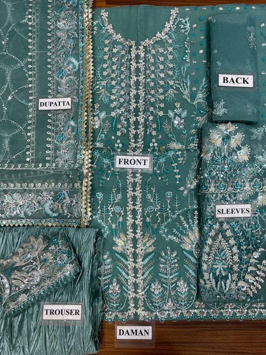 Soraya Organza 3 Piece Suit