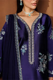 Baroque Embroidered Chiffon 3-Piece Suit