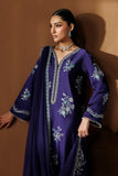 Baroque Embroidered Chiffon 3-Piece Suit