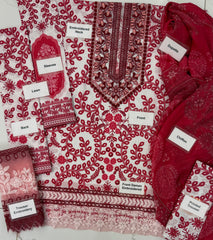 Unstitched 3 Piece Lawn MPT-2504C
