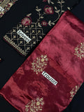 IZNIK Chiffon Embroidered Unstitched 3-Piece Suit