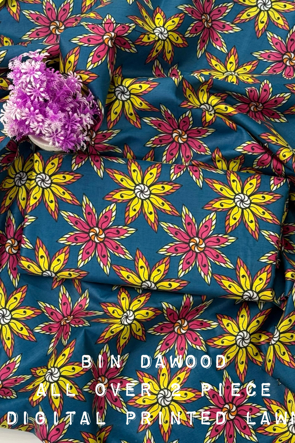 Unstitched Casual Wear All Over 2 Piece Collection