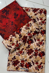 Unstitched Casual Wear All Over 3 Piece Collection