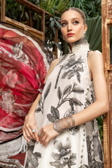 Embroidered Lawn 3 Piece Unstitched MPT-1803A