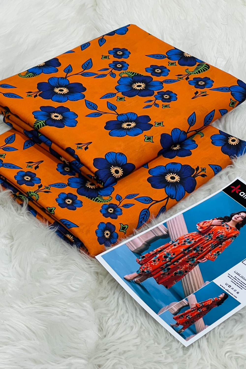 Unstitched Casual Wear All Over 2 Piece Collection