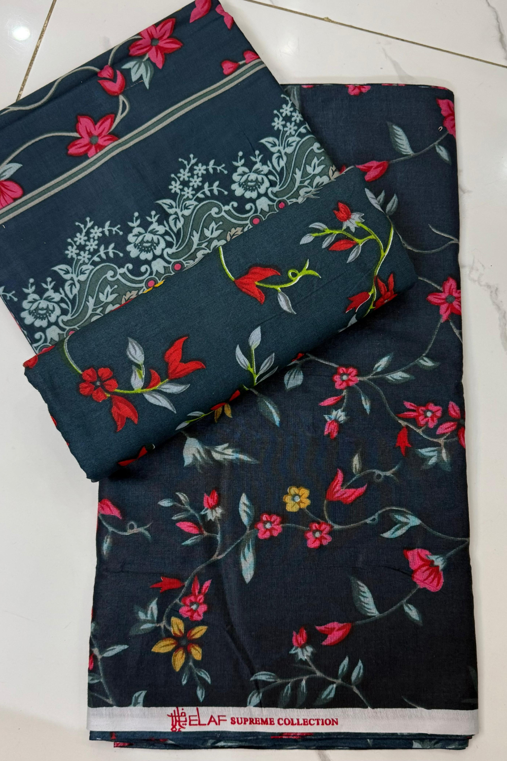 Unstitched Casual Wear All Over 3 Piece Collection