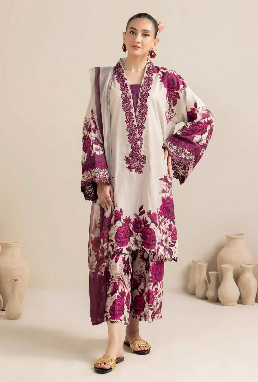 Adan’s Libas Printed Lawn 3-Piece Suit