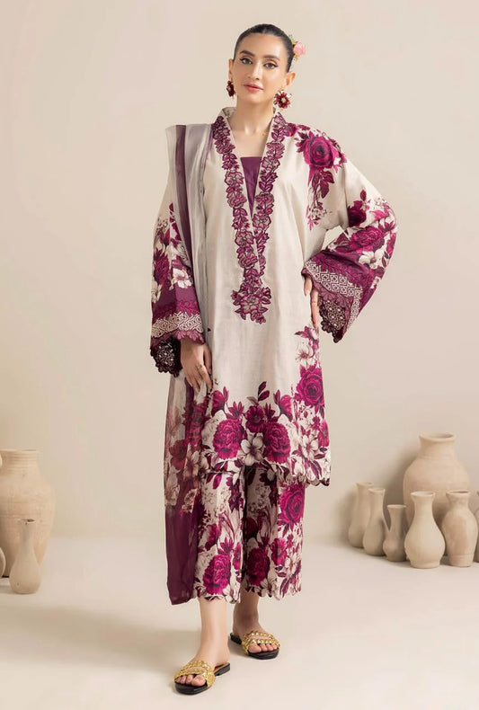 Adan’s Libas Printed Lawn 3-Piece Suit