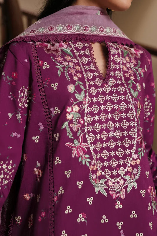 JZTEXTILES Lawn 3 Piece Suit