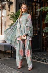 Embroidered Lawn 3 Piece Unstitched MPT-2306-A