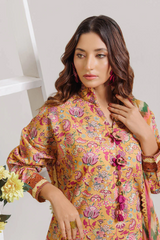 Unstitched Printed Lawn 3 Piece Garden Haze