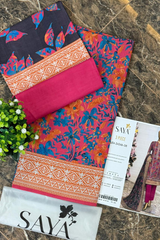 Unstitched Casual Wear All Over 3 Piece Collection