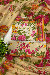 Unstitched Casual Wear Lawn 3 Piece Collection