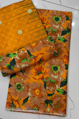 Unstitched Casual Wear All Over 3 Piece Collection