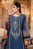 MARIA B. Embroidered Chiffon 3 Piece Suit
