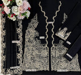 Maria B Luxury Chiffon Unstitched 3 Piece Suit