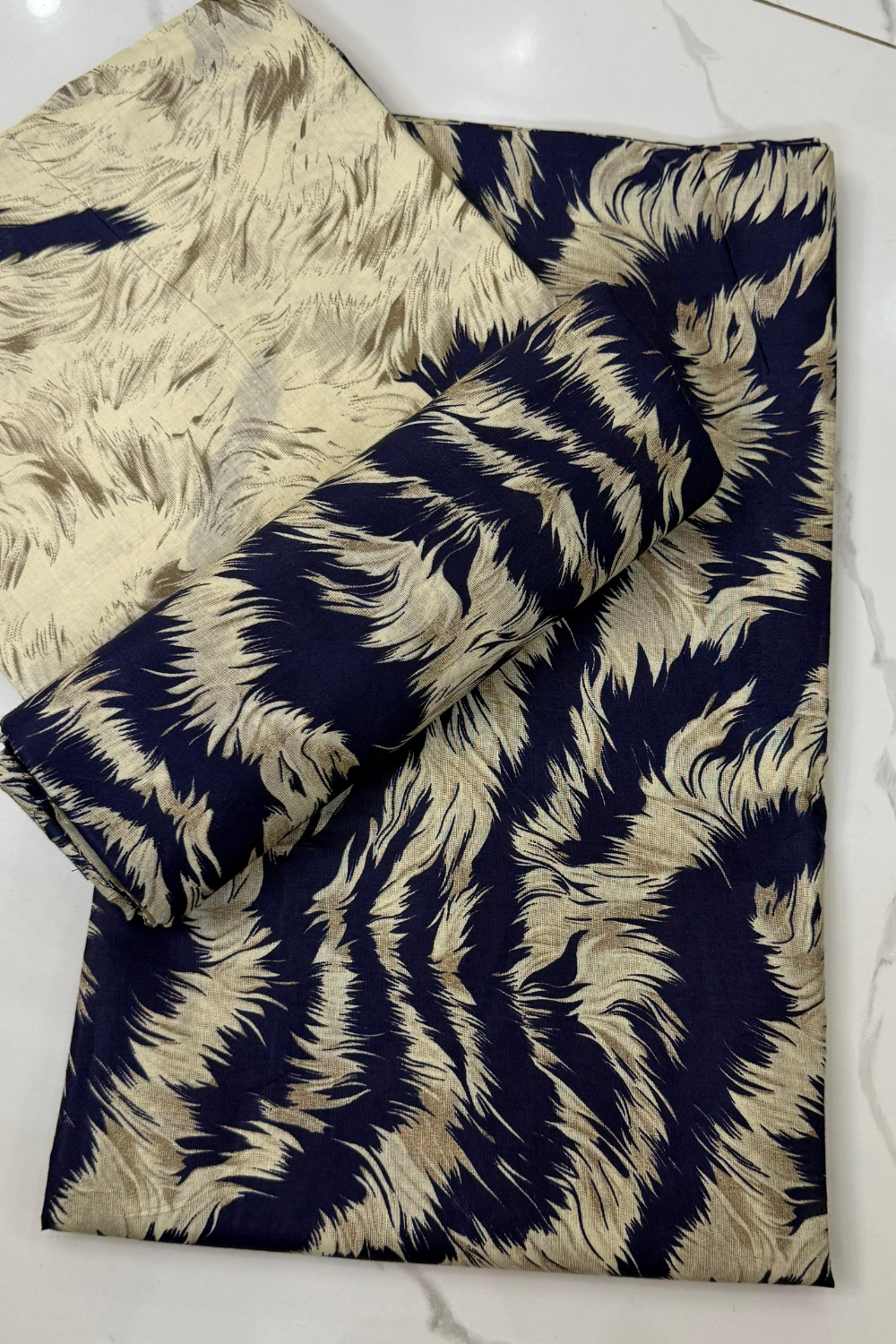 Unstitched Casual Wear All Over 3 Piece Collection