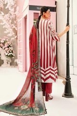 Unstitched 3 Piece Lawn MPT-2609A