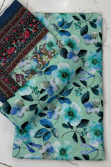 Unstitched Casual Wear All Over 3 Piece Collection