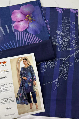 Khaadi Lawn 3 Piece Suit