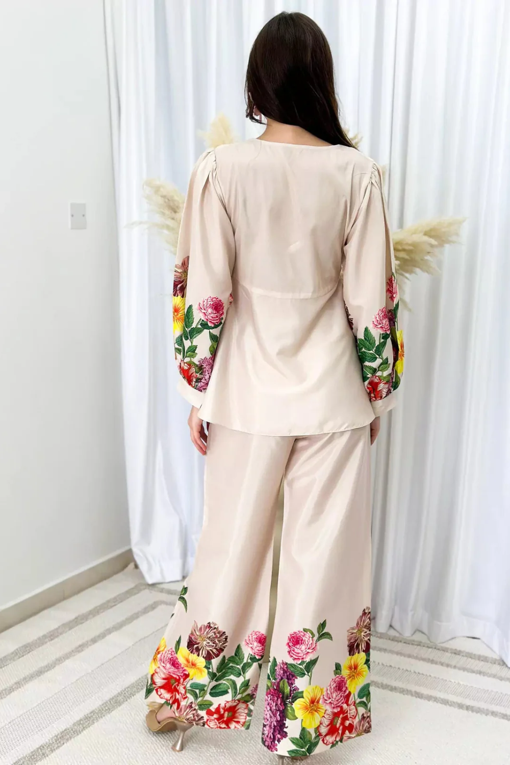 Silk Unstiched Co-Ords Set
