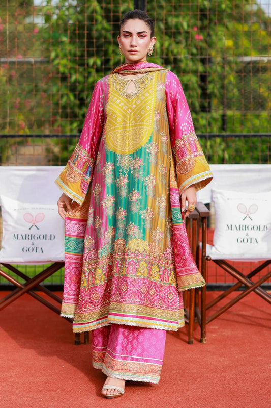 Ansab Jahangir Jacquard Swiss Lawn 3 Piece Suit