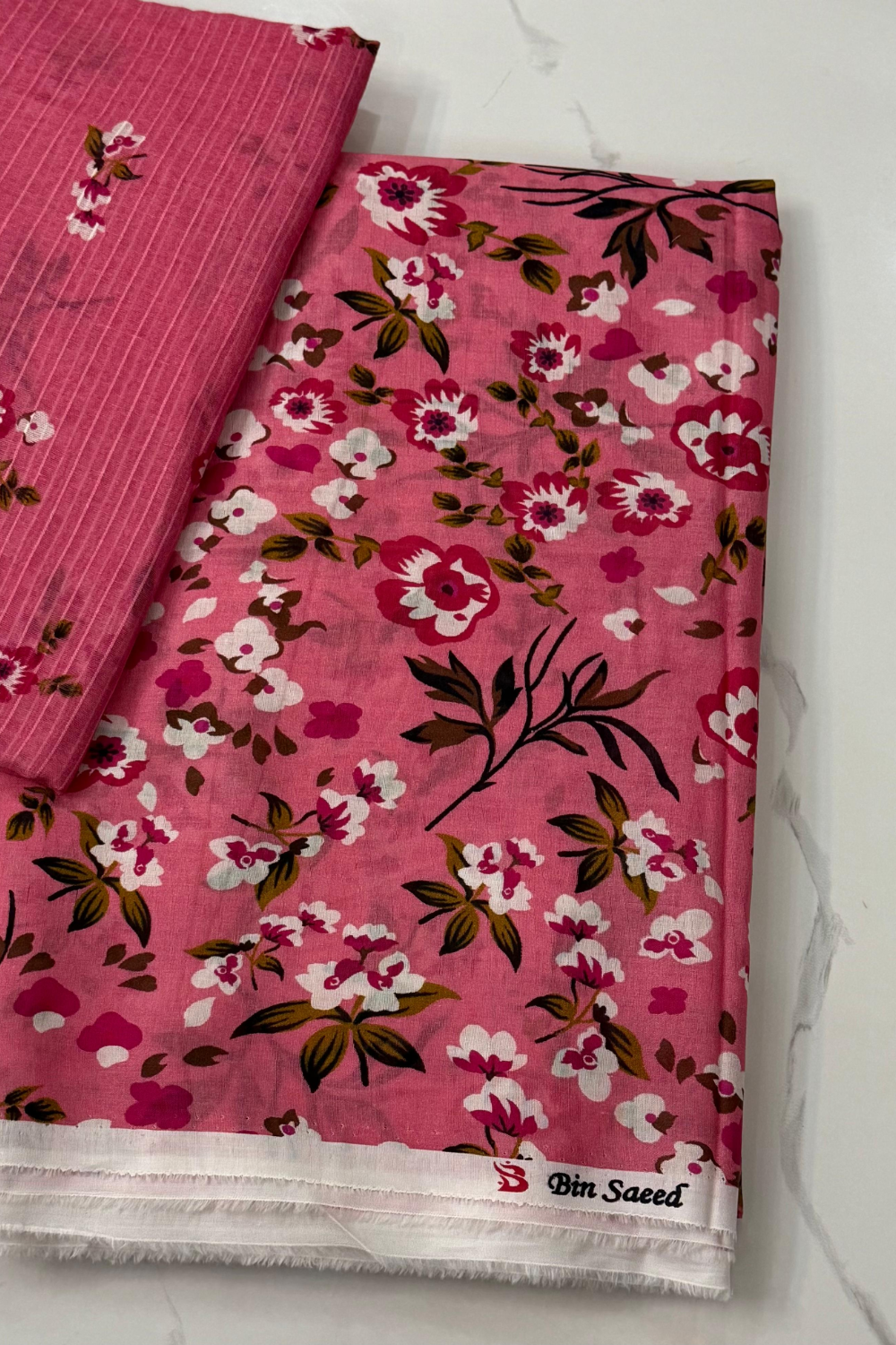 Bin Saeed Unstitched Casual Wear Lawn 3 Piece Collection