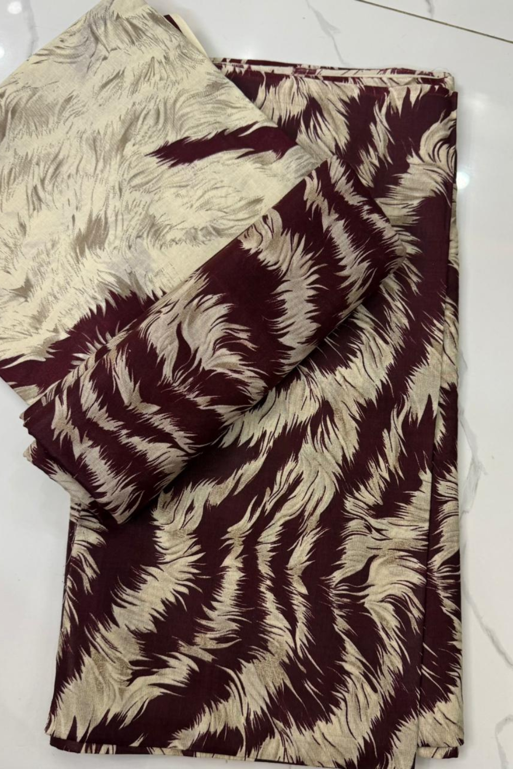 Unstitched Casual Wear All Over 3 Piece Collection