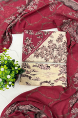 Unstitched Casual Wear Lawn 3 Piece Collection