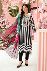 Unstitched 3 Piece Lawn MPT-2609B