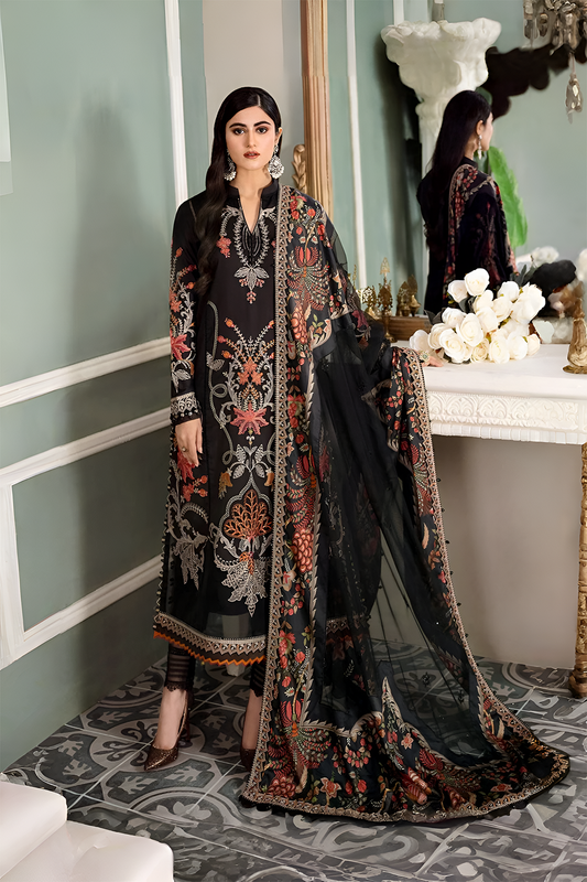 Maria.B Embroidered Premium 3-Piece suit