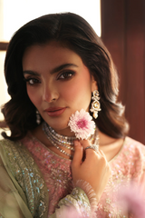 Unstitched Chiffon 3 Piece Layana Orchid Pink