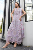 Maria B Lavendar Luxury Embroidered 3 Piece Suit