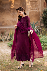 Garnet Majesty Luxury Formals Unstitched 3 Piece