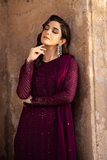 Azure Garnet Majesty Luxury Formals Unstitched 3 Piece
