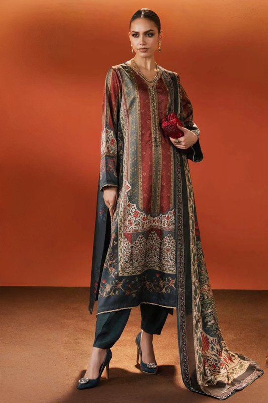 Maria B Digital Printed Lawn 3-piece suit