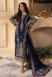 Charizma Luxury Navy Blue  3-Piece Formal Suit
