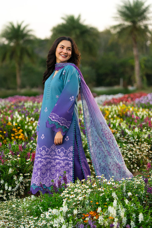 AL Karam Digital Printed Lawn 3-Piece Suit