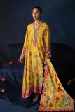 Ammara Festive yellow Pure Digital Swiss Lawn 3 Piece Suit