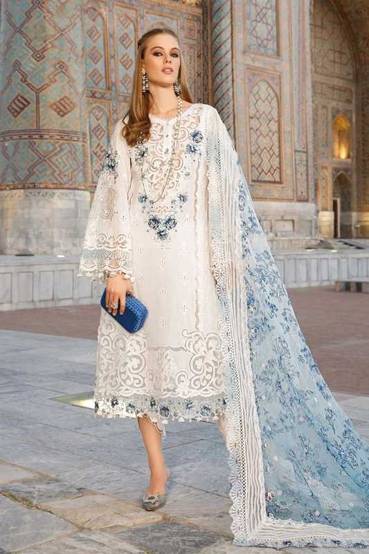 MARIA.B Embroidery Lawn 3-piece Suit