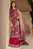 Jazmin Luxury Embroidered Chiffon 3 Piece Suit